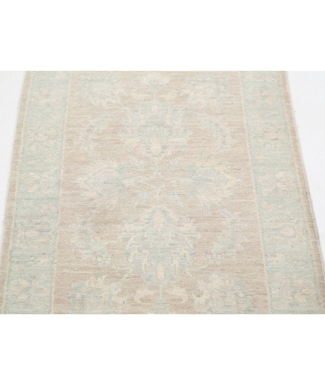 Serenity 2'1'' X 3'2'' Hand-Knotted Wool Rug 2'1'' x 3'2'' (63 X 95) / Brown / Blue