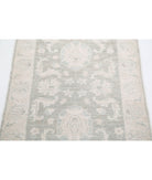 Serenity 2'0'' X 3'0'' Hand-Knotted Wool Rug 2'0'' x 3'0'' (60 X 90) / Grey / Ivory