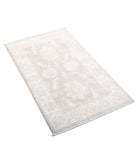 Serenity 2'0'' X 3'4'' Hand-Knotted Wool Rug 2'0'' x 3'4'' (60 X 100) / Brown / Ivory