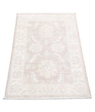 Serenity 2'0'' X 3'4'' Hand-Knotted Wool Rug 2'0'' x 3'4'' (60 X 100) / Brown / Ivory