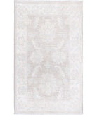 Serenity 2'0'' X 3'4'' Hand-Knotted Wool Rug 2'0'' x 3'4'' (60 X 100) / Brown / Ivory