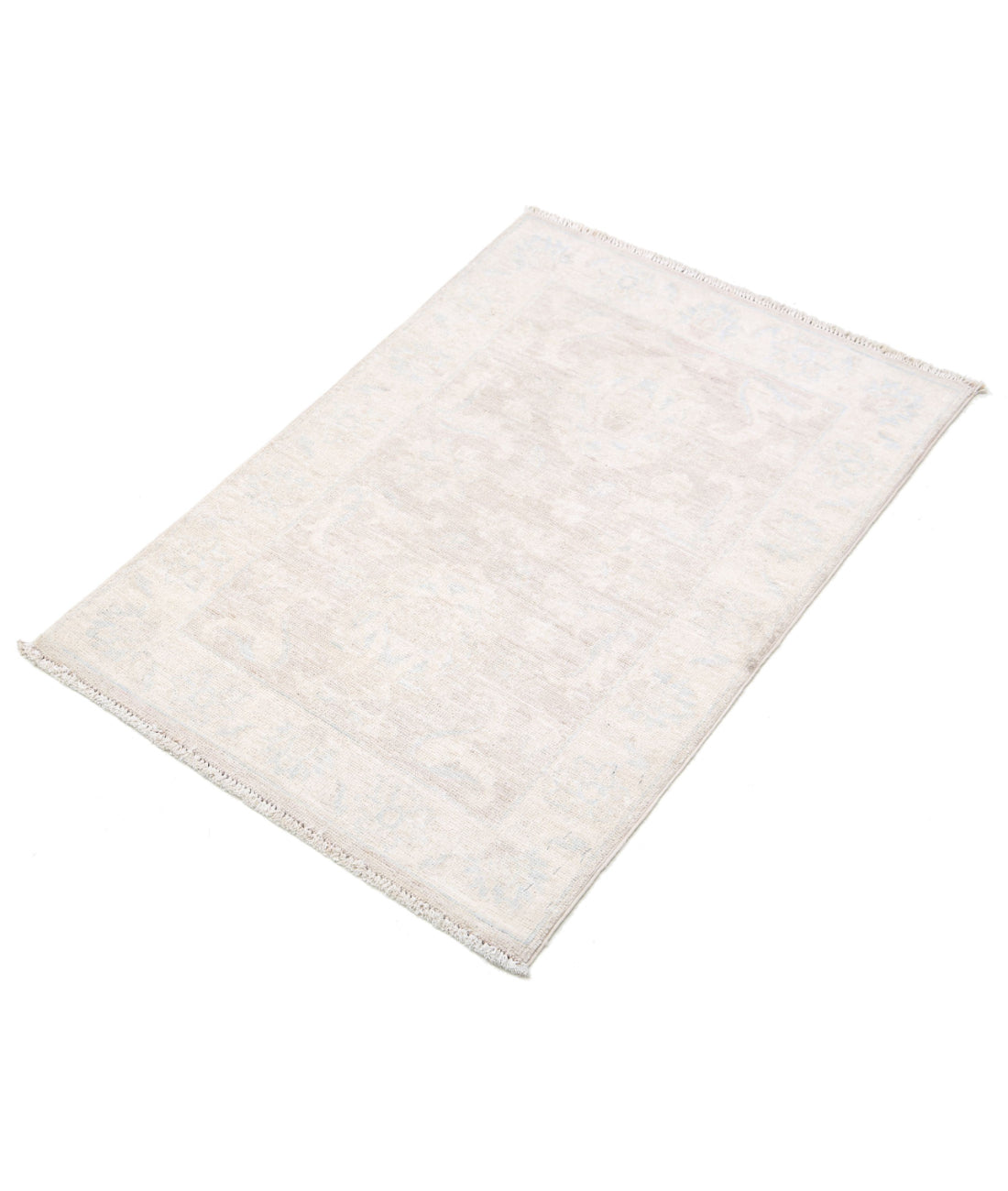 Serenity 2'1'' X 3'0'' Hand-Knotted Wool Rug 2'1'' x 3'0'' (63 X 90) / Brown / Ivory