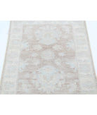 Serenity 2'1'' X 3'3'' Hand-Knotted Wool Rug 2'1'' x 3'3'' (63 X 98) / Brown / Ivory