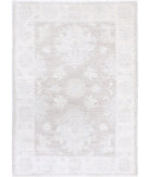 Serenity 2'1'' X 3'0'' Hand-Knotted Wool Rug 2'1'' x 3'0'' (63 X 90) / Brown / Ivory