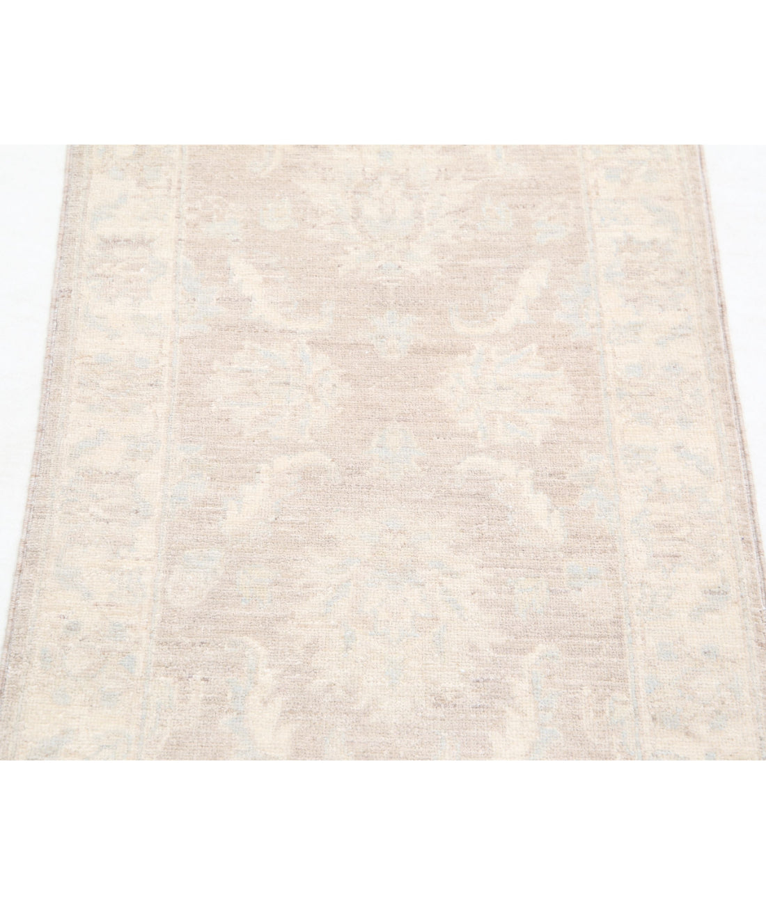 Serenity 2'0'' X 3'3'' Hand-Knotted Wool Rug 2'0'' x 3'3'' (60 X 98) / Brown / Ivory