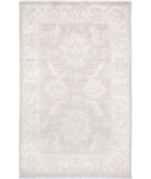 Serenity 2'0'' X 3'3'' Hand-Knotted Wool Rug 2'0'' x 3'3'' (60 X 98) / Brown / Ivory