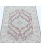 Serenity 2'1'' X 3'2'' Hand-Knotted Wool Rug 2'1'' x 3'2'' (63 X 95) / Brown / Ivory