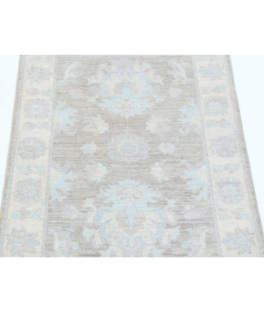 Serenity 2'2'' X 3'2'' Hand-Knotted Wool Rug 2'2'' x 3'2'' (65 X 95) / Brown / Ivory