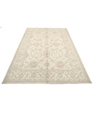 Serenity 5'5'' X 7'6'' Hand-Knotted Wool Rug 5'5'' x 7'6'' (163 X 225) / Ivory / Ivory