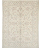 Serenity 5'5'' X 7'6'' Hand-Knotted Wool Rug 5'5'' x 7'6'' (163 X 225) / Ivory / Ivory