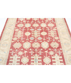 Serenity 5'7'' X 8'0'' Hand-Knotted Wool Rug 5'7'' x 8'0'' (168 X 240) / Red / Ivory