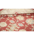 Serenity 5'7'' X 8'0'' Hand-Knotted Wool Rug 5'7'' x 8'0'' (168 X 240) / Red / Ivory