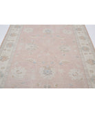 Serenity 5'11'' X 8'11'' Hand-Knotted Wool Rug 5'11'' x 8'11'' (178 X 268) / Peach / Ivory