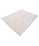 Serenity 6'4'' X 7'11'' Hand-Knotted Wool Rug 6'4'' x 7'11'' (190 X 238) / Ivory / Ivory