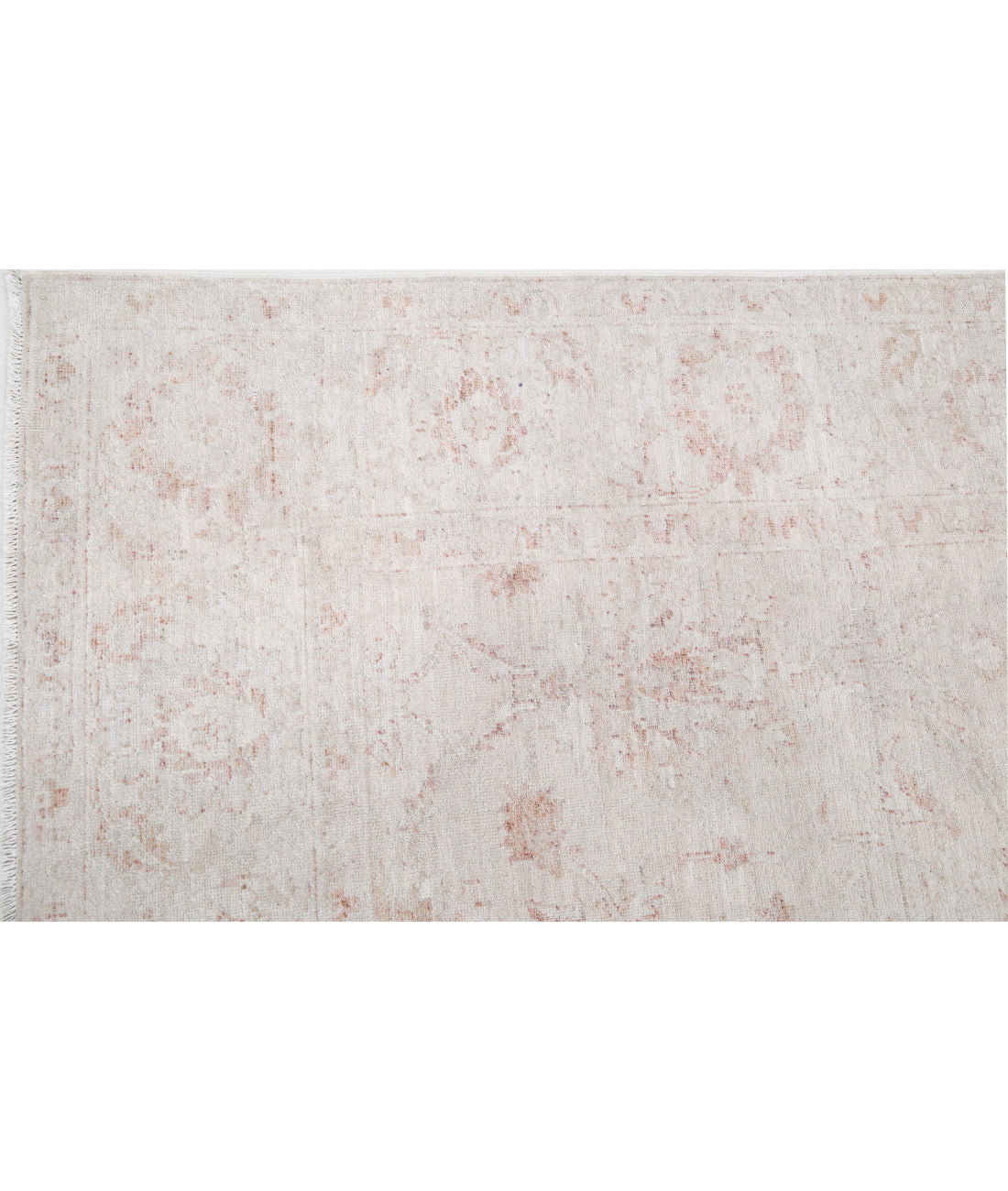 Serenity 6'4'' X 7'11'' Hand-Knotted Wool Rug 6'4'' x 7'11'' (190 X 238) / Ivory / Ivory