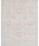 Serenity 6'4'' X 7'11'' Hand-Knotted Wool Rug 6'4'' x 7'11'' (190 X 238) / Ivory / Ivory