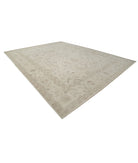 Serenity 12'11'' X 16'10'' Hand-Knotted Wool Rug 12'11'' x 16'10'' (388 X 505) / Ivory / Ivory