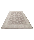 Serenity 6'3'' X 9'3'' Hand-Knotted Wool Rug 6'3'' x 9'3'' (188 X 278) / Brown / Ivory