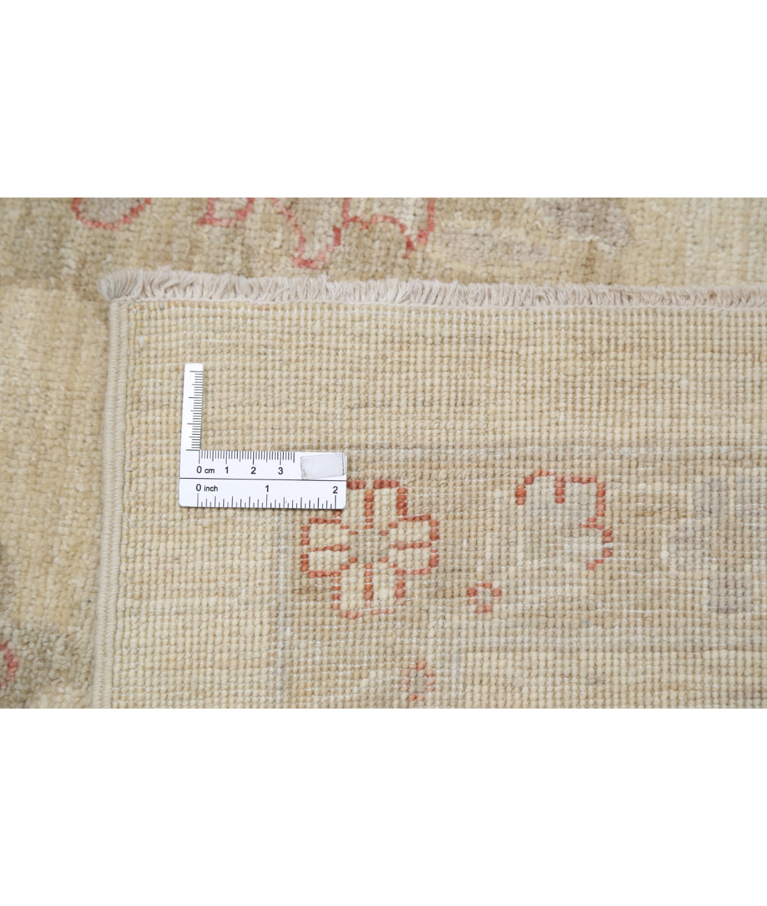 Serenity 9'0'' X 12'3'' Hand-Knotted Wool Rug 9'0'' x 12'3'' (270 X 368) / Ivory / Red