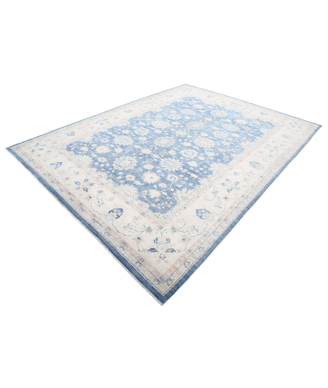 Serenity 8'2'' X 10'9'' Hand-Knotted Wool Rug 8'2'' x 10'9'' (245 X 323) / Ivory / Grey