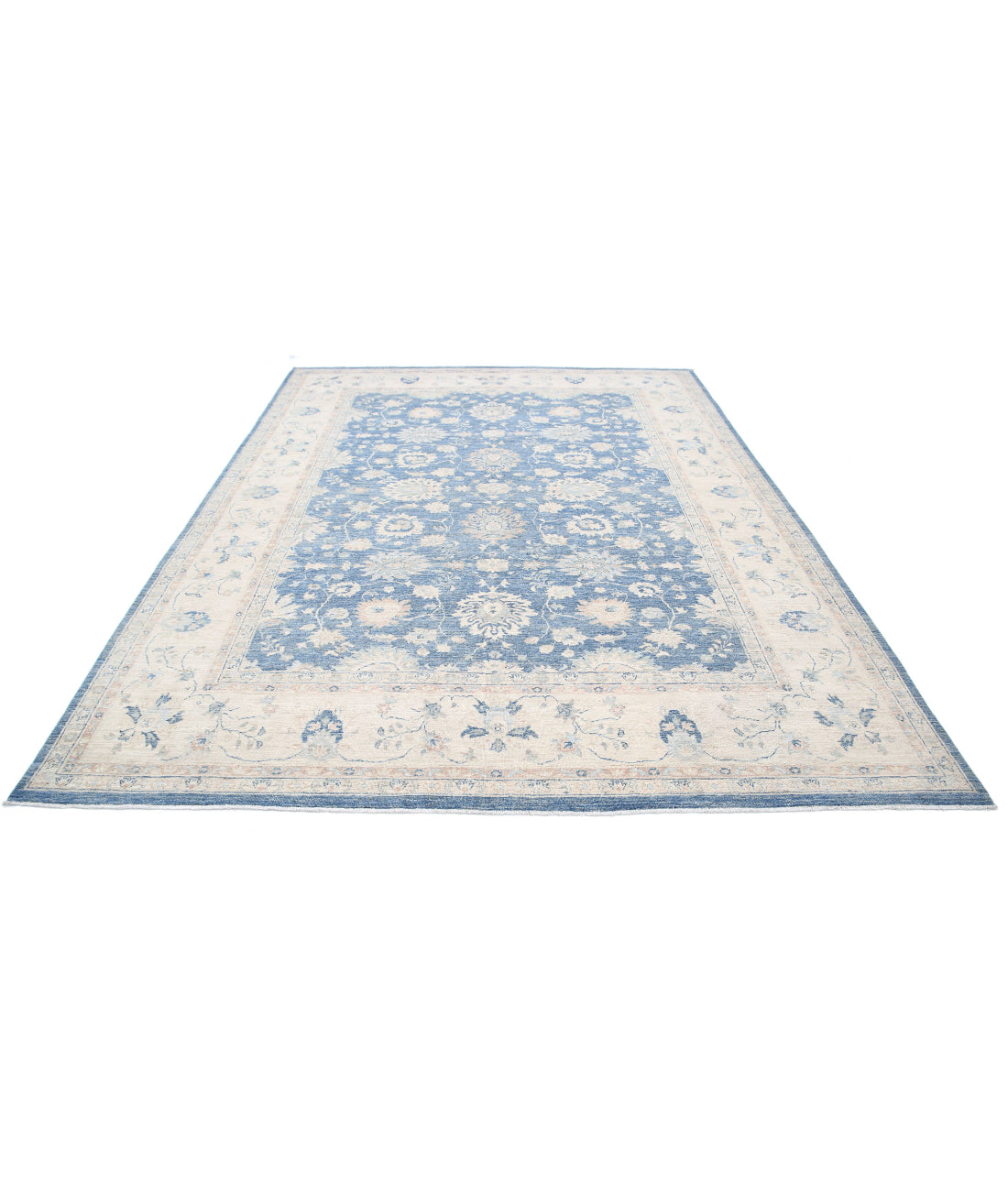 Serenity 8'2'' X 10'9'' Hand-Knotted Wool Rug 8'2'' x 10'9'' (245 X 323) / Ivory / Grey