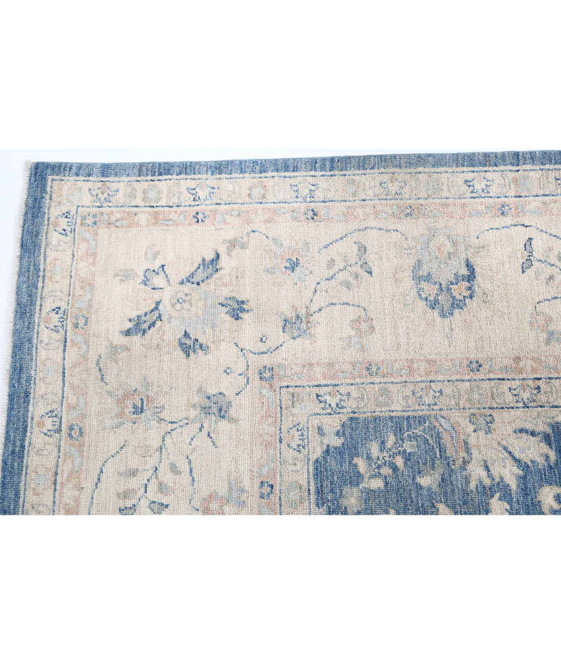 Serenity 8'2'' X 10'9'' Hand-Knotted Wool Rug 8'2'' x 10'9'' (245 X 323) / Ivory / Grey