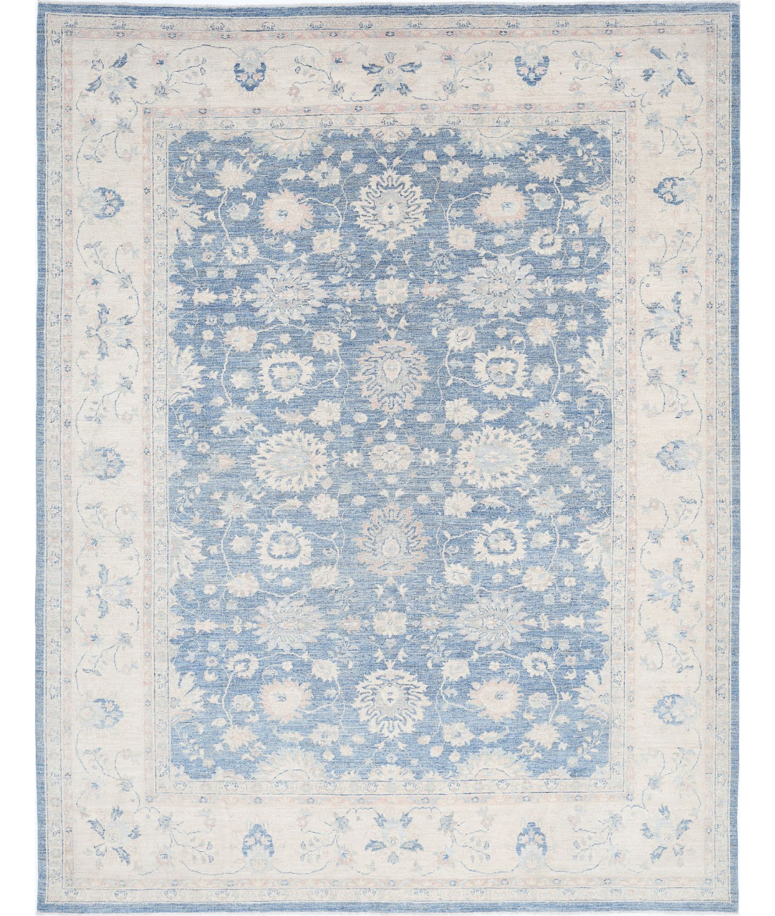 Serenity 8'2'' X 10'9'' Hand-Knotted Wool Rug 8'2'' x 10'9'' (245 X 323) / Ivory / Grey