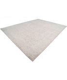 Serenity 12'6'' X 16'4'' Hand-Knotted Wool Rug 12'6'' x 16'4'' (375 X 490) / Taupe / Grey