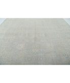 Serenity 11'11'' X 14'0'' Hand-Knotted Wool Rug 11'11'' x 14'0'' (358 X 420) / Silver / Ivory