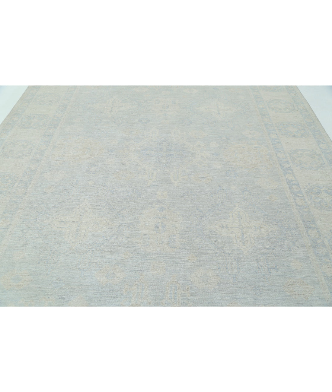 Serenity 8'9'' X 11'6'' Hand-Knotted Wool Rug 8'9'' x 11'6'' (263 X 345) / Grey / Ivory