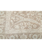 Serenity 8'3'' X 10'4'' Hand-Knotted Wool Rug 8'3'' x 10'4'' (248 X 310) / Brown / Ivory