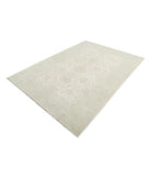 Serenity 6'0'' X 8'7'' Hand-Knotted Wool Rug 6'0'' x 8'7'' (180 X 258) / Ivory / Green