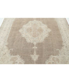 Serenity 6'7'' X 10'4'' Hand-Knotted Wool Rug 6'7'' x 10'4'' (198 X 310) / Brown / Ivory