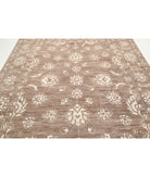 Serenity 7'8'' X 10'2'' Hand-Knotted Wool Rug 7'8'' x 10'2'' (230 X 305) / Taupe / Ivory