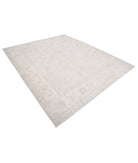 Serenity 8'1'' X 9'7'' Hand-Knotted Wool Rug 8'1'' x 9'7'' (243 X 288) / Grey / Ivory