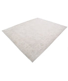 Serenity 8'1'' X 9'7'' Hand-Knotted Wool Rug 8'1'' x 9'7'' (243 X 288) / Grey / Ivory