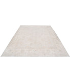 Serenity 8'1'' X 9'7'' Hand-Knotted Wool Rug 8'1'' x 9'7'' (243 X 288) / Grey / Ivory