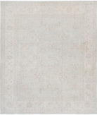 Serenity 8'1'' X 9'7'' Hand-Knotted Wool Rug 8'1'' x 9'7'' (243 X 288) / Grey / Ivory