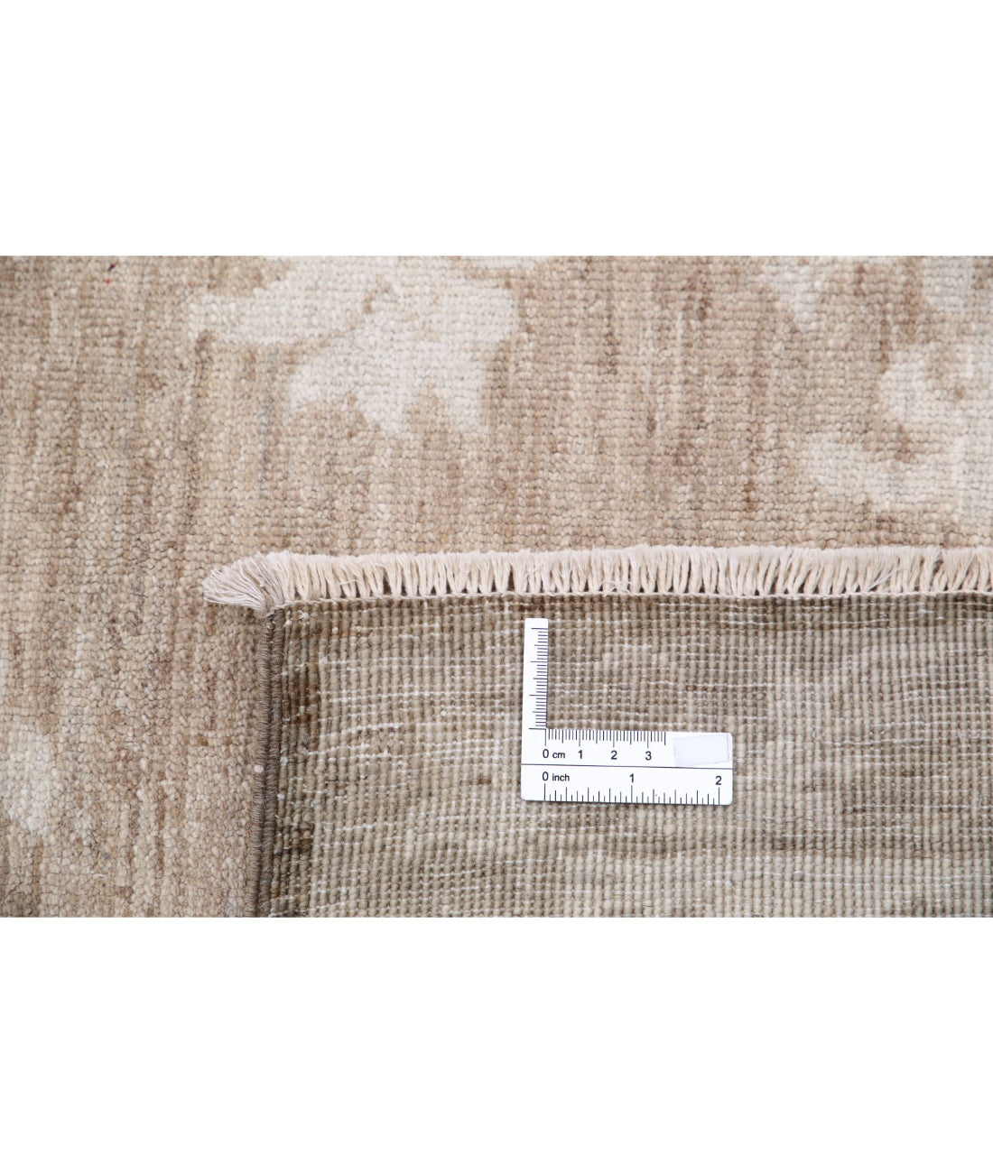 Serenity 7'11'' X 10'6'' Hand-Knotted Wool Rug 7'11'' x 10'6'' (238 X 315) / Taupe / Ivory