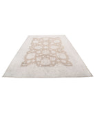 Serenity 7'11'' X 10'6'' Hand-Knotted Wool Rug 7'11'' x 10'6'' (238 X 315) / Taupe / Ivory