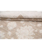 Serenity 7'11'' X 10'6'' Hand-Knotted Wool Rug 7'11'' x 10'6'' (238 X 315) / Taupe / Ivory