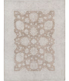 Serenity 7'11'' X 10'6'' Hand-Knotted Wool Rug 7'11'' x 10'6'' (238 X 315) / Taupe / Ivory