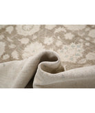 Serenity 9'7'' X 9'7'' Hand-Knotted Wool Rug 9'7'' x 9'7'' (288 X 288) / Taupe / Ivory