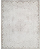 Serenity 7'10'' X 10'1'' Hand-Knotted Wool Rug 7'10'' x 10'1'' (235 X 303) / Ivory / Taupe