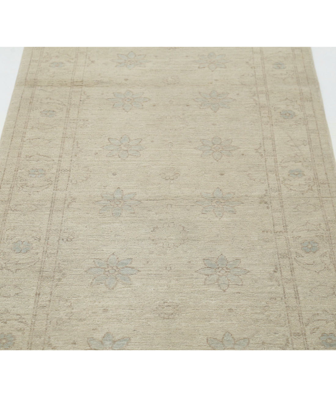 Serenity 2'9'' X 10'8'' Hand-Knotted Wool Rug 2'9'' x 10'8'' (83 X 320) / Ivory / Ivory