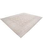 Serenity 11'6'' X 14'6'' Hand-Knotted Wool Rug 11'6'' x 14'6'' (345 X 435) / Taupe / Ivory