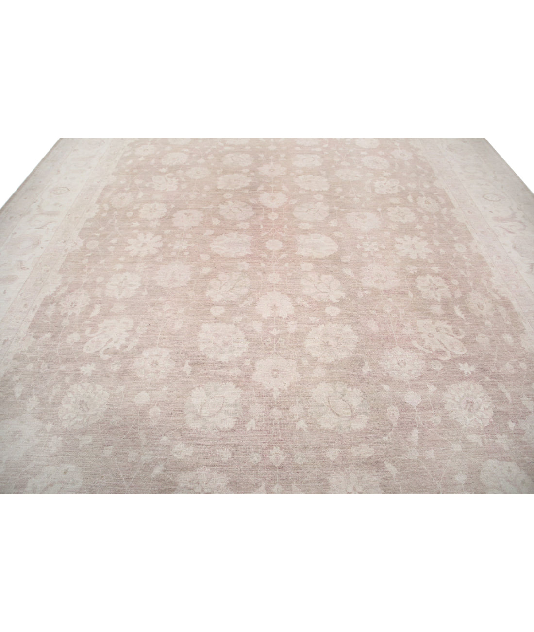 Serenity 11'6'' X 14'6'' Hand-Knotted Wool Rug 11'6'' x 14'6'' (345 X 435) / Taupe / Ivory