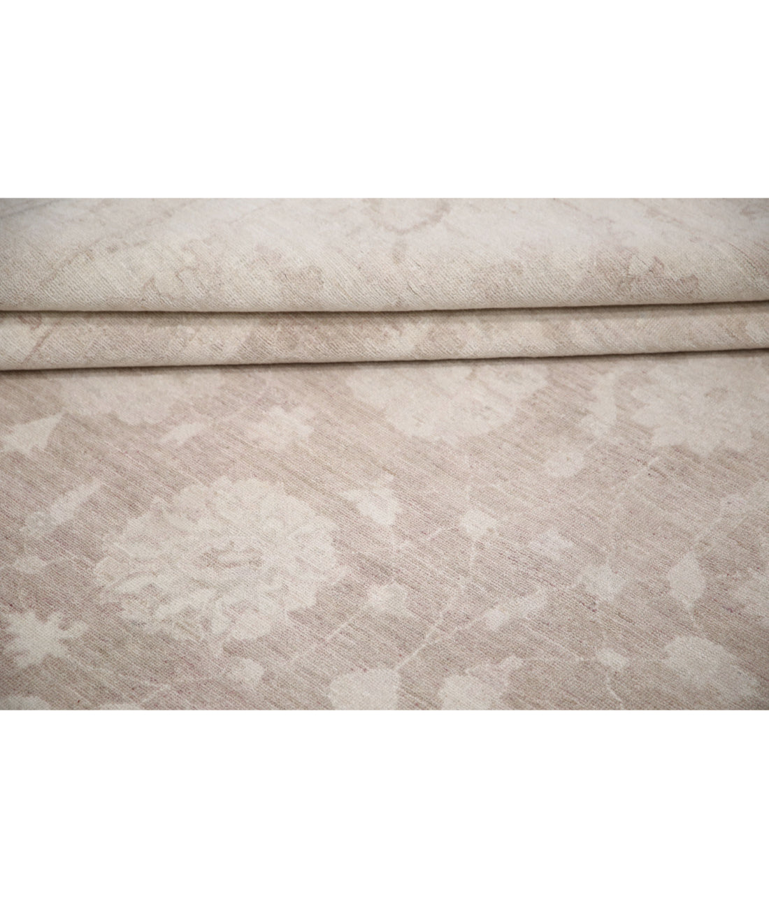 Serenity 11'6'' X 14'6'' Hand-Knotted Wool Rug 11'6'' x 14'6'' (345 X 435) / Taupe / Ivory