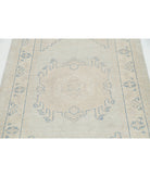 Serenity 2'11'' X 4'9'' Hand-Knotted Wool Rug 2'11'' x 4'9'' (88 X 143) / Blue / Ivory