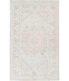 Serenity 2'11'' X 4'9'' Hand-Knotted Wool Rug 2'11'' x 4'9'' (88 X 143) / Blue / Ivory